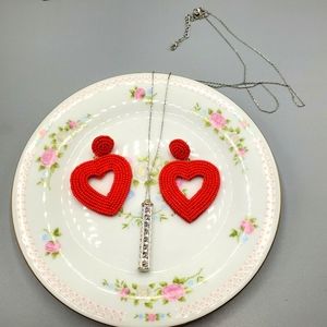 Earrings and Necklace Set